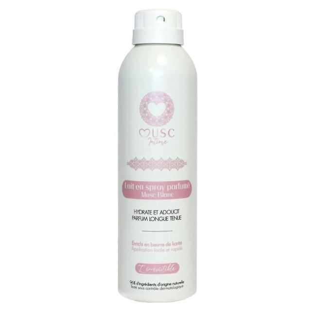 Musc Intime Blanc Lait Corps Spray 200Ml