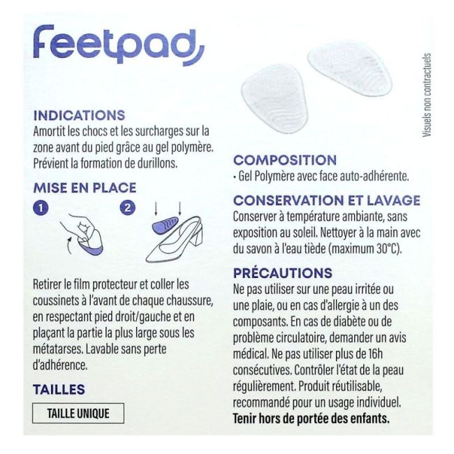 Feetpad Coussinet Gel Metatarse Tu
