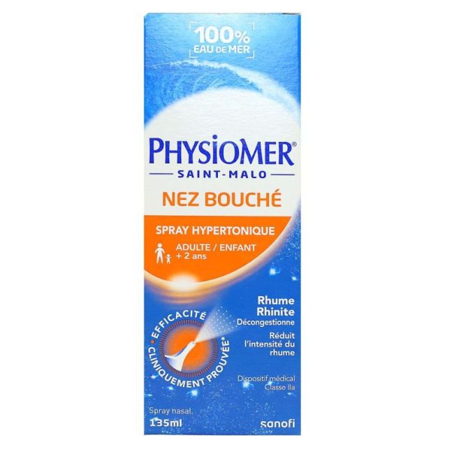 Physiomer Hypertonique Nez Bouche 135Ml