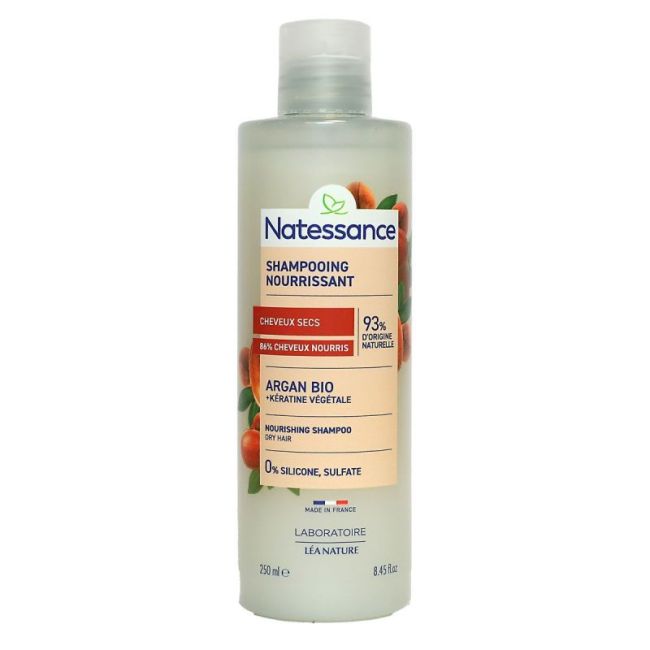 Natessance Sh Argan/Kerat 250Ml