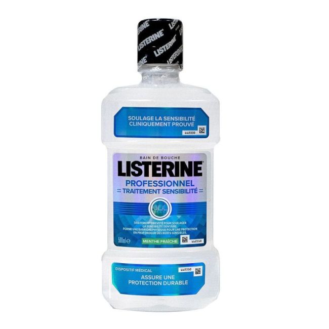 Listerine Prof Traitement Sensibilite 500