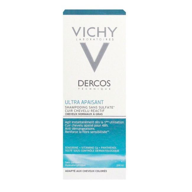 Vichy Dercos Sh Ult Apai Chev Gras 200Ml