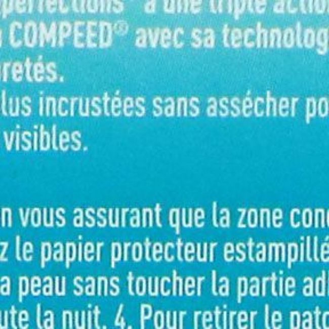 Compeed Patch Anti-Imperf Nuit 7