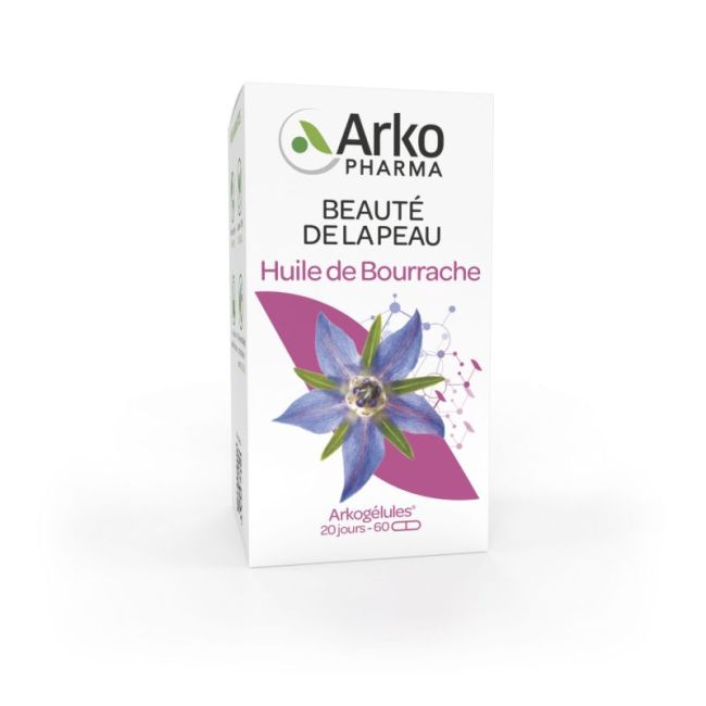 Arko Huile Bourrache Bio Caps 60