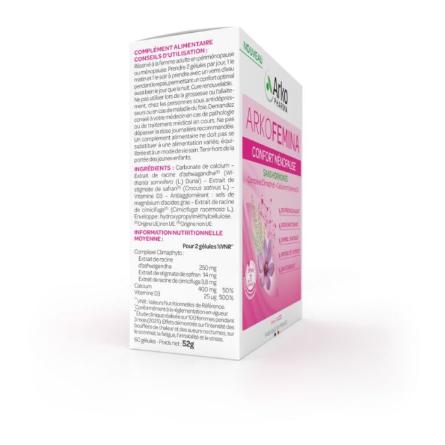 Arkofemina Conf Menop Gelu 60