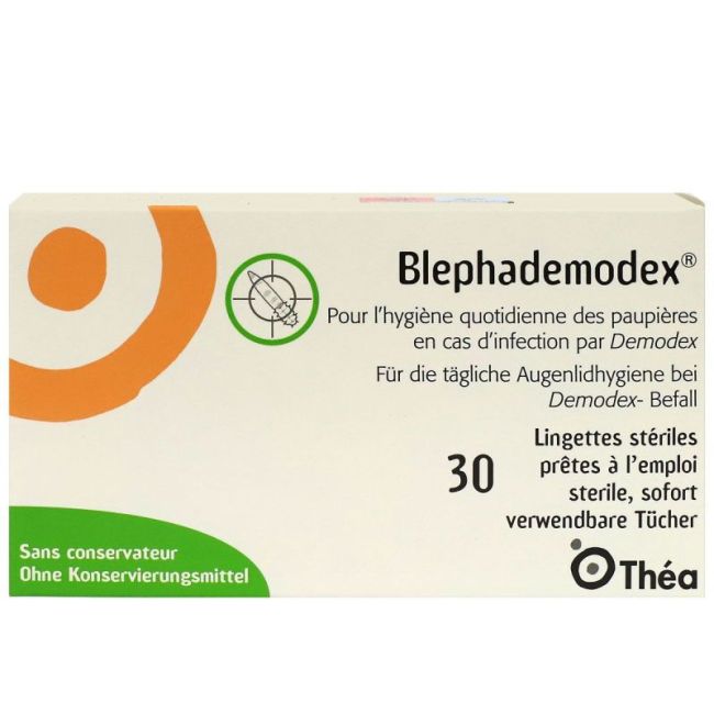 Blephademodex Compresse Sterile Nett 30
