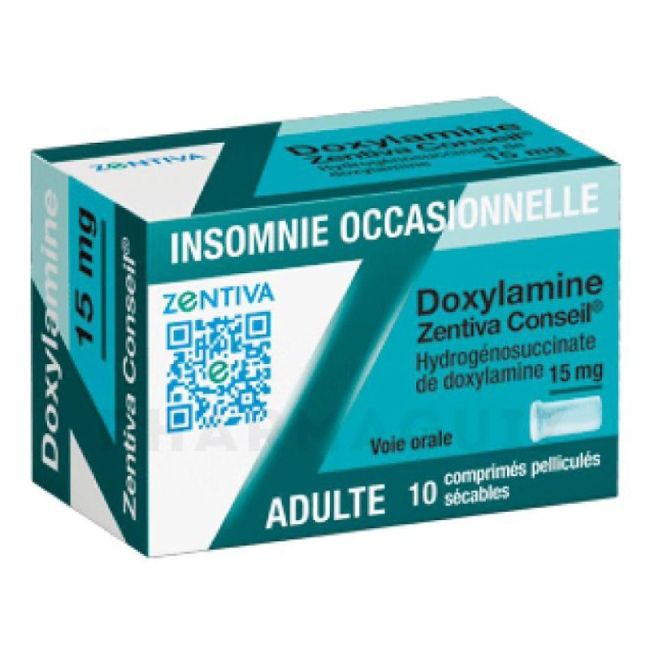 Doxylamine Ztv 15Mg Cp 10