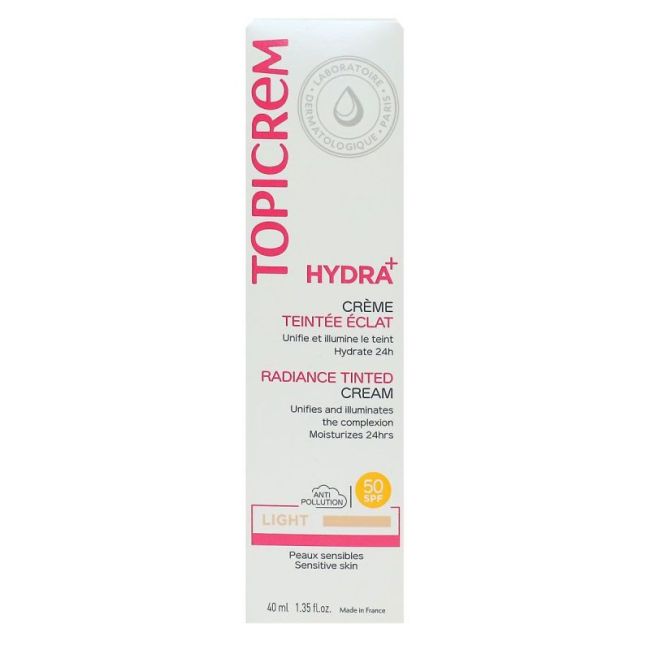 Topicrem Hydra Cr Teint Light40Ml